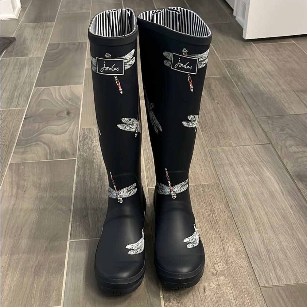 Joules Welly Dragonfly Rain Boots